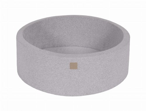 MeowBaby Light Grey Round Cotton Ball Pit