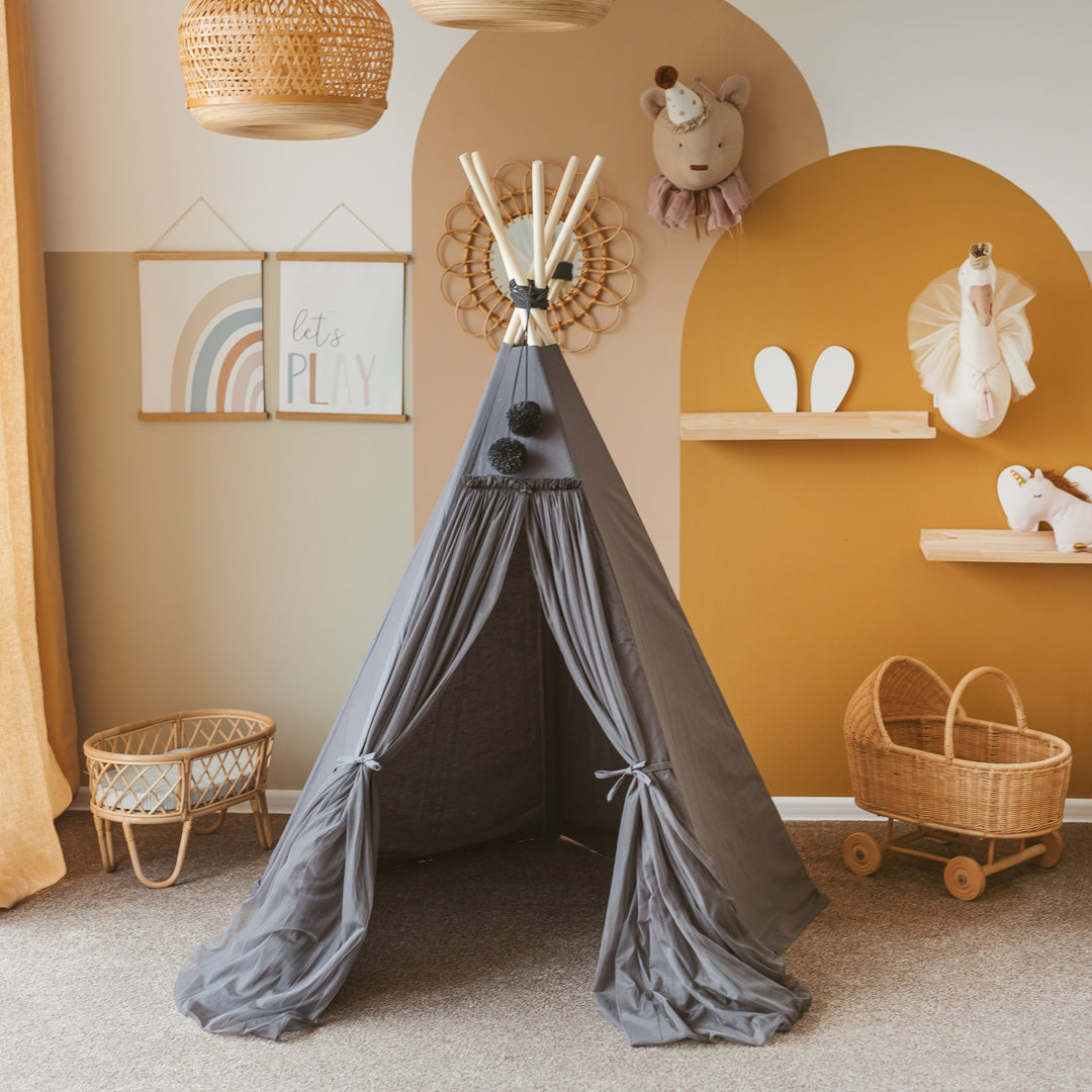 MINICAMP Fairy Play Teepee in Grey