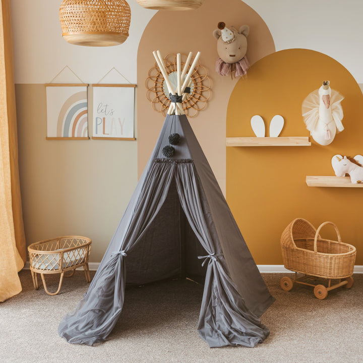 MINICAMP Fairy Play Teepee in Grey