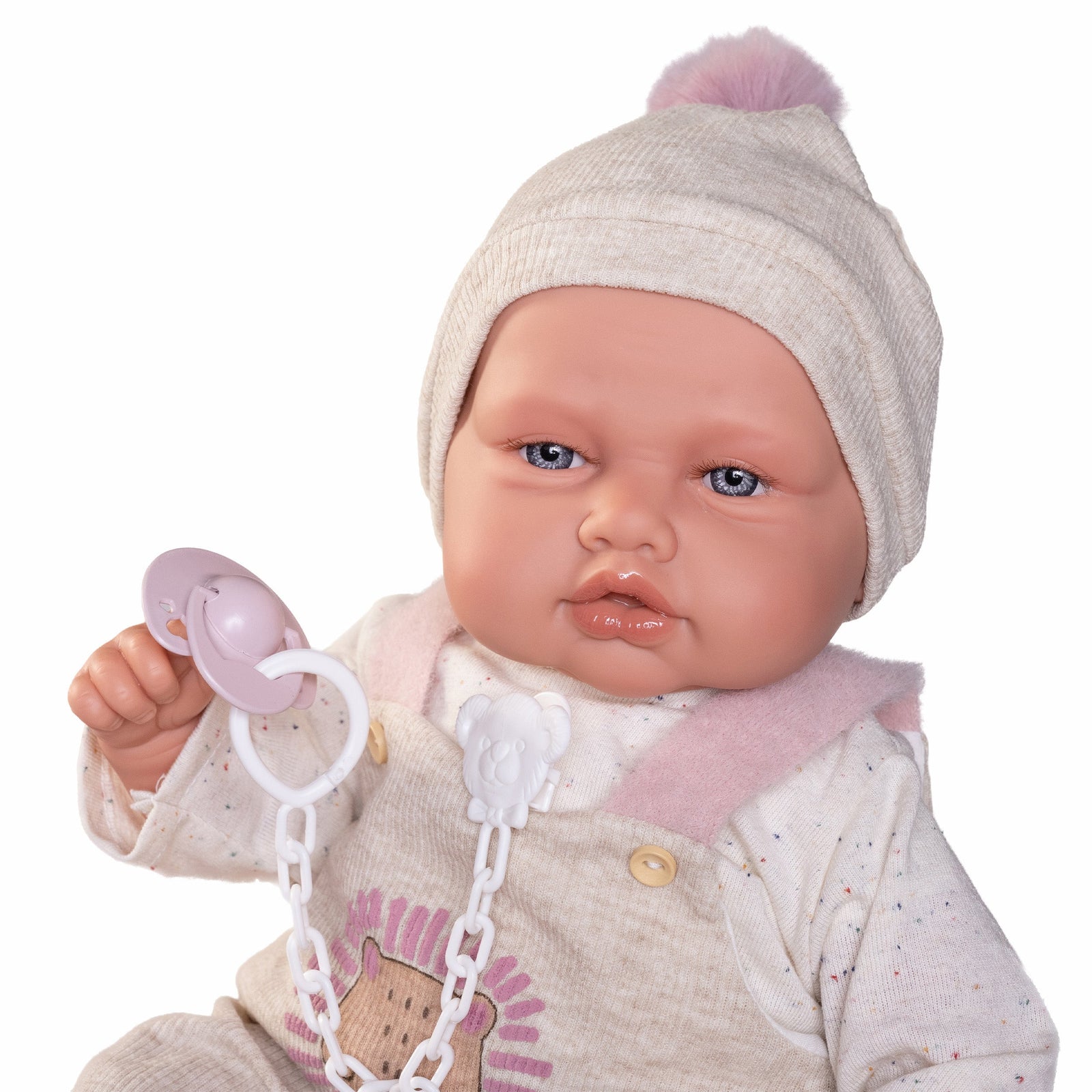 Antonio Juan Babydoo Poseable Doll with Blanket, 50cm, supplier gallery view 1
