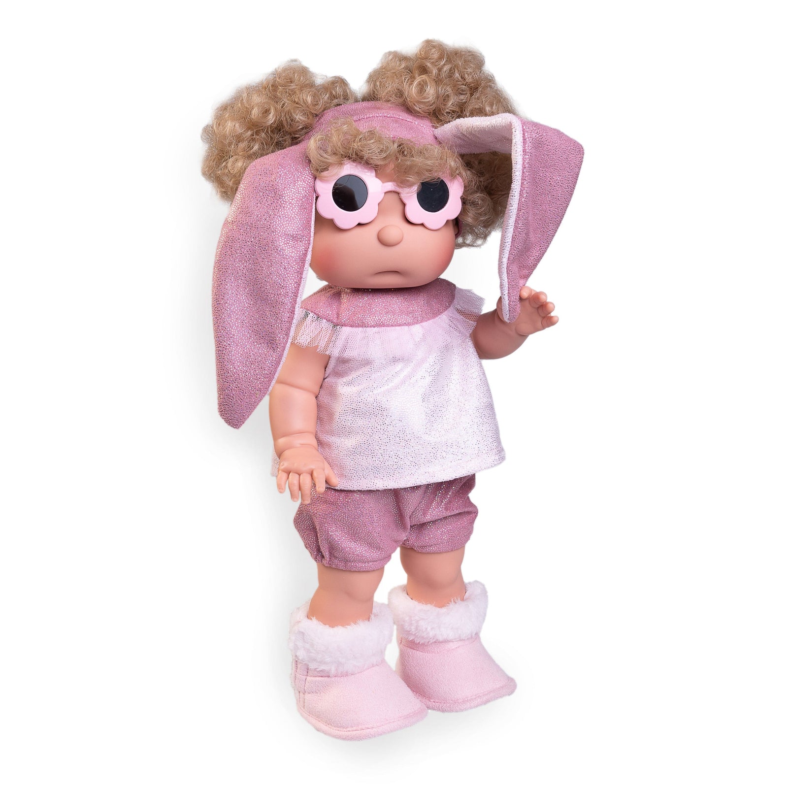 Antonio Juan Iris Glitter Bunny Fashion Doll, 38cm, supplier gallery view 1