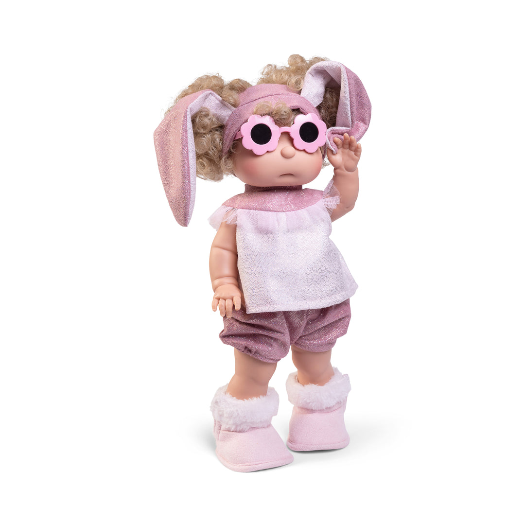 Antonio Juan Iris Glitter Bunny Fashion Doll, 38cm, supplier gallery view
