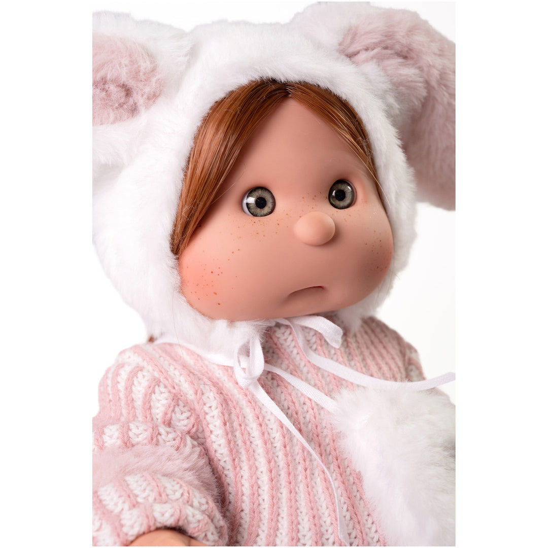 Antonio Juan Iris Fashion Doll with Makeup and Bunny Bonnet, 38cm, supplier gallery view 2