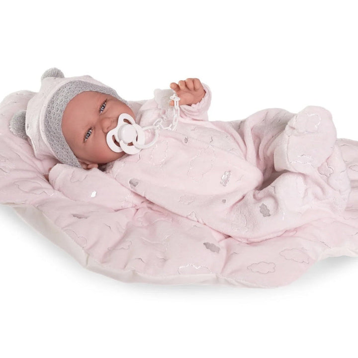 Antonio Juan Carla Doll with Cloud Cushion, Soft Body, 42cm, supplier gallery view 3