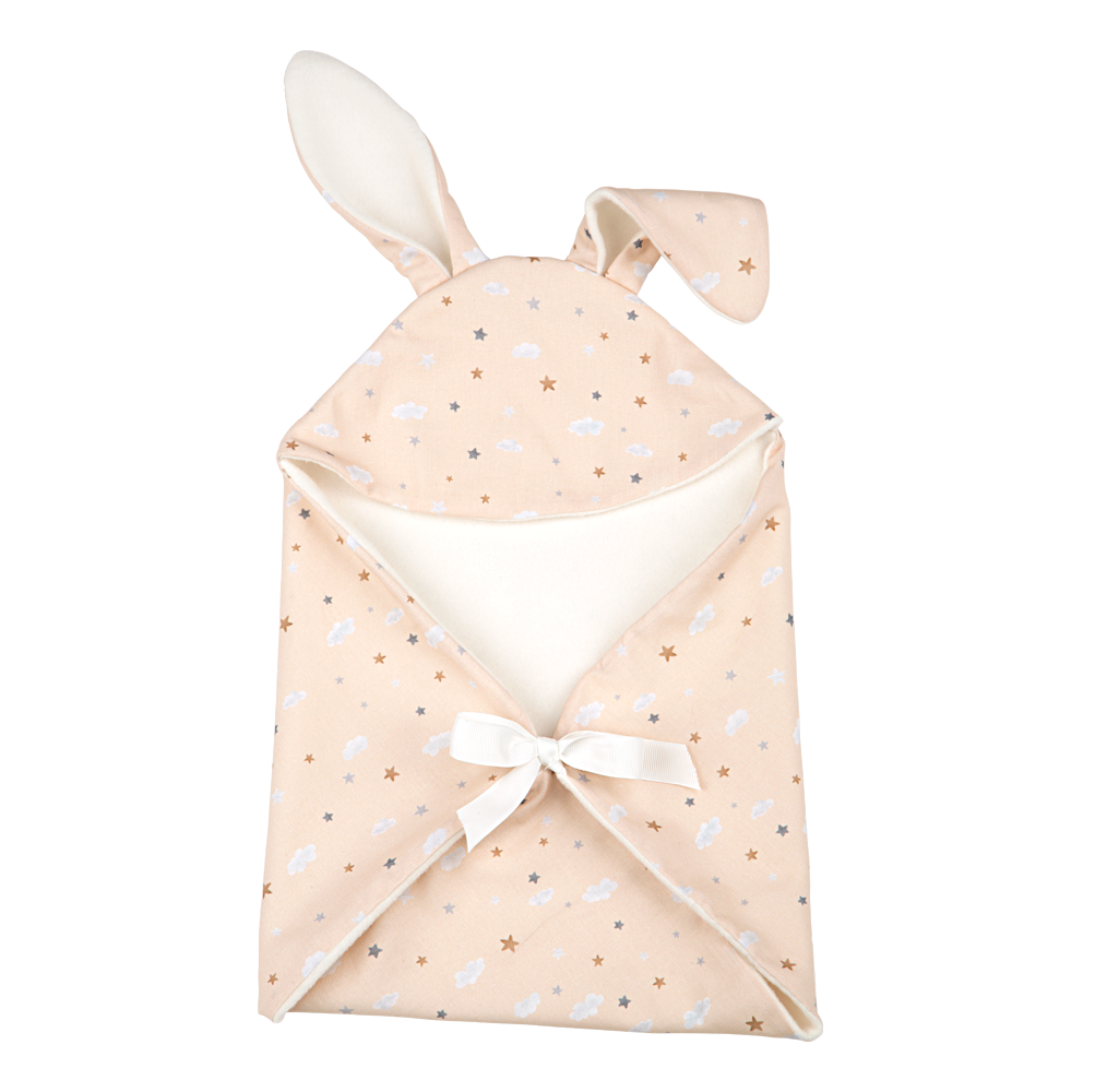 Arias Elegance Bunny Doll with Blanket and Dummy, Beige, 30cm, supplier gallery view 3