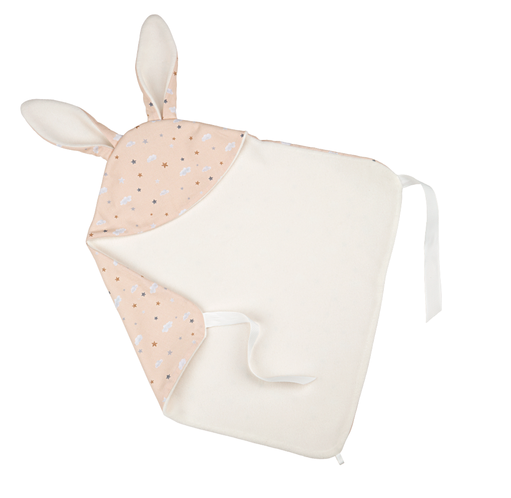 Arias Elegance Bunny Doll with Blanket and Dummy, Beige, 30cm, supplier gallery view 4