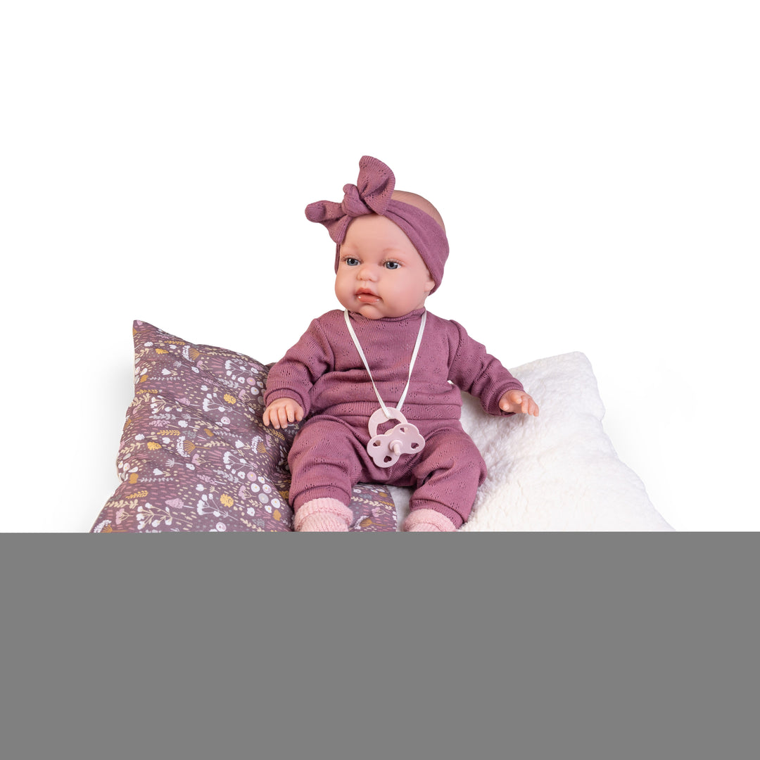 Antonio Juan Toneta Little Words Doll with Sleeping Bag, 33cm, supplier gallery view