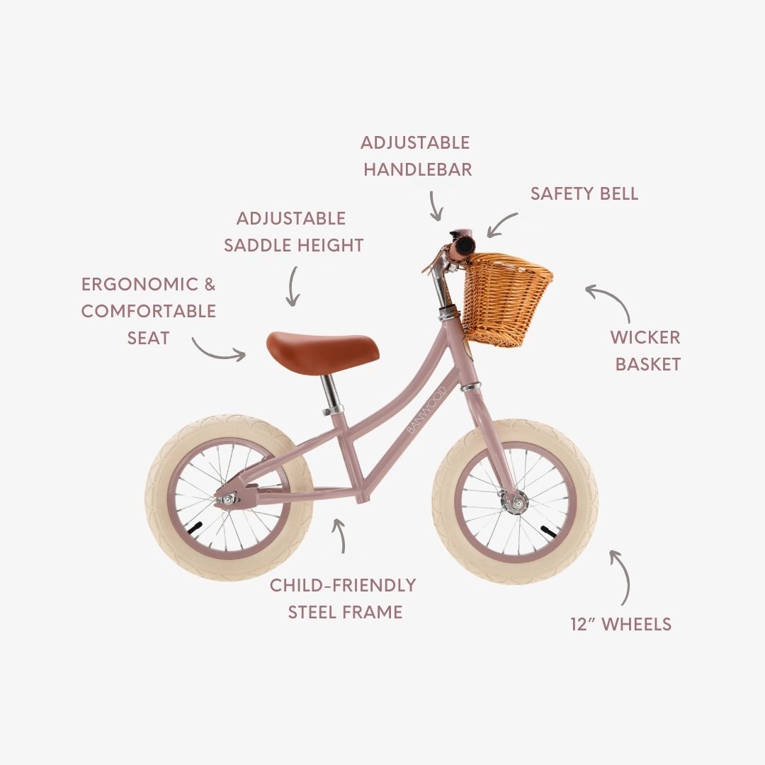 Banwood Balance bike - Dusty Pink