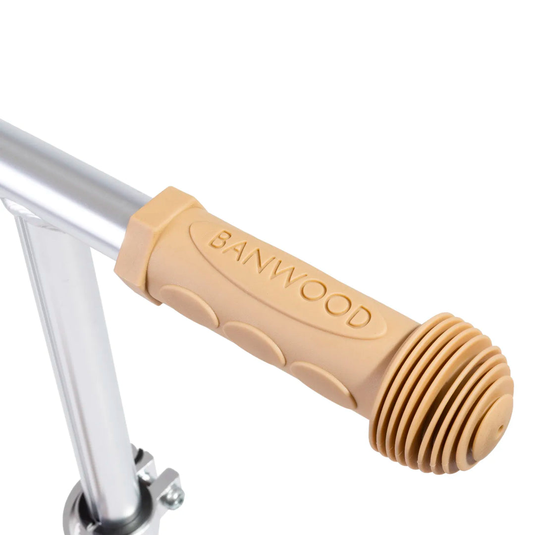 Banwood scooter wooden handlebar grip with vintage detail