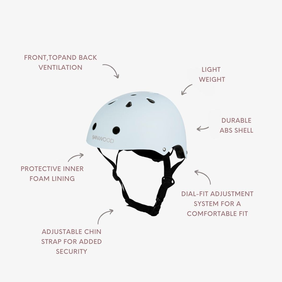 Banwood Classic Helmet - Matte Sky