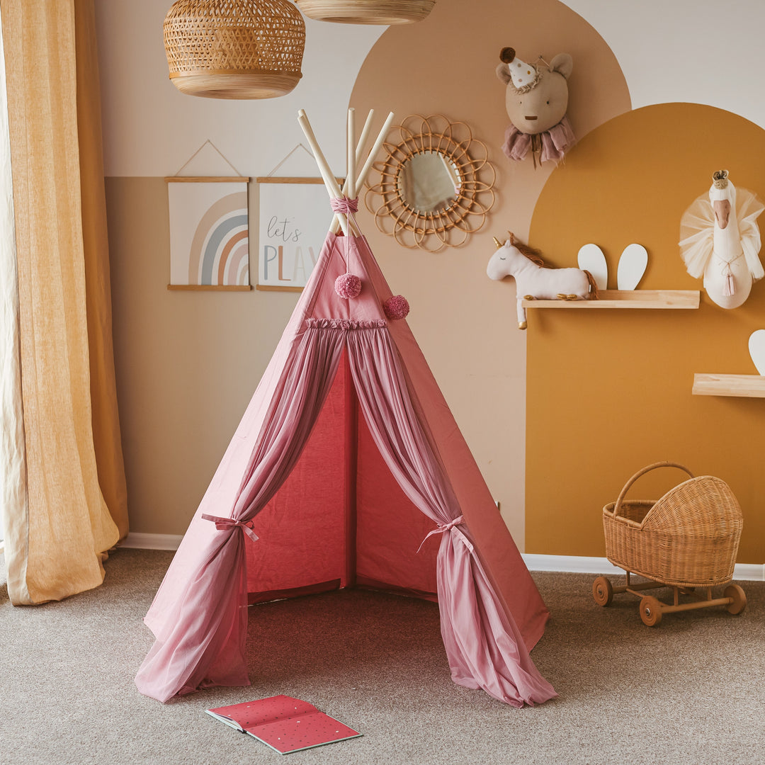 MINICAMP Fairy Play Teepee in Ecru