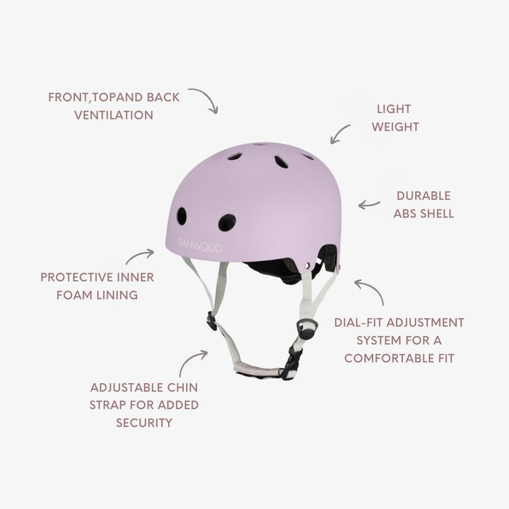 Banwood Eco Helmet - Lavender