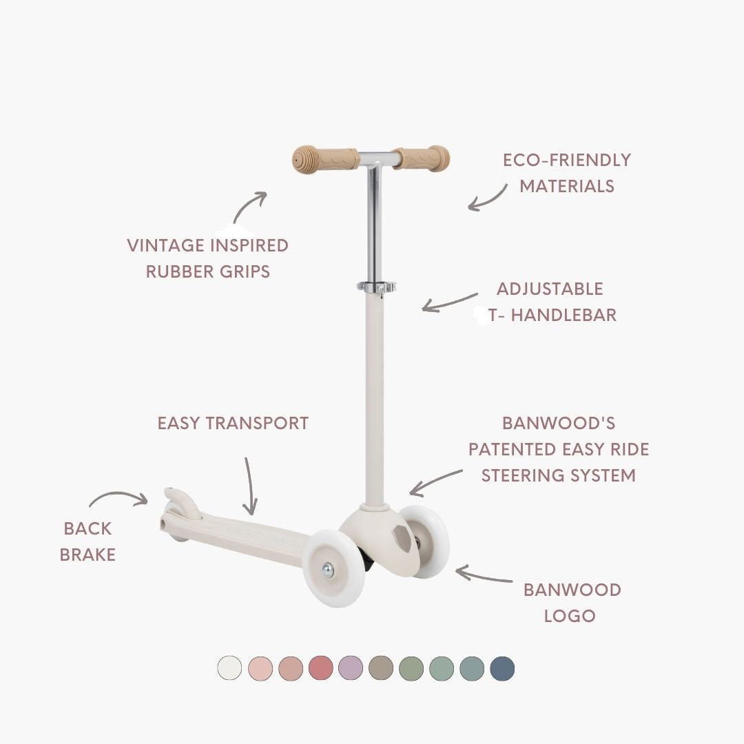 Banwood Eco Scooter – Ivory