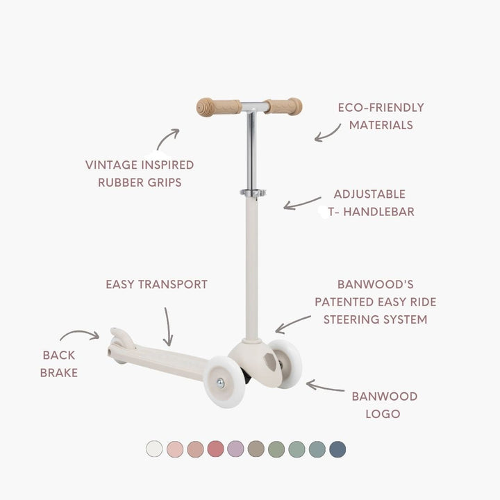Banwood Eco Scooter – Ivory