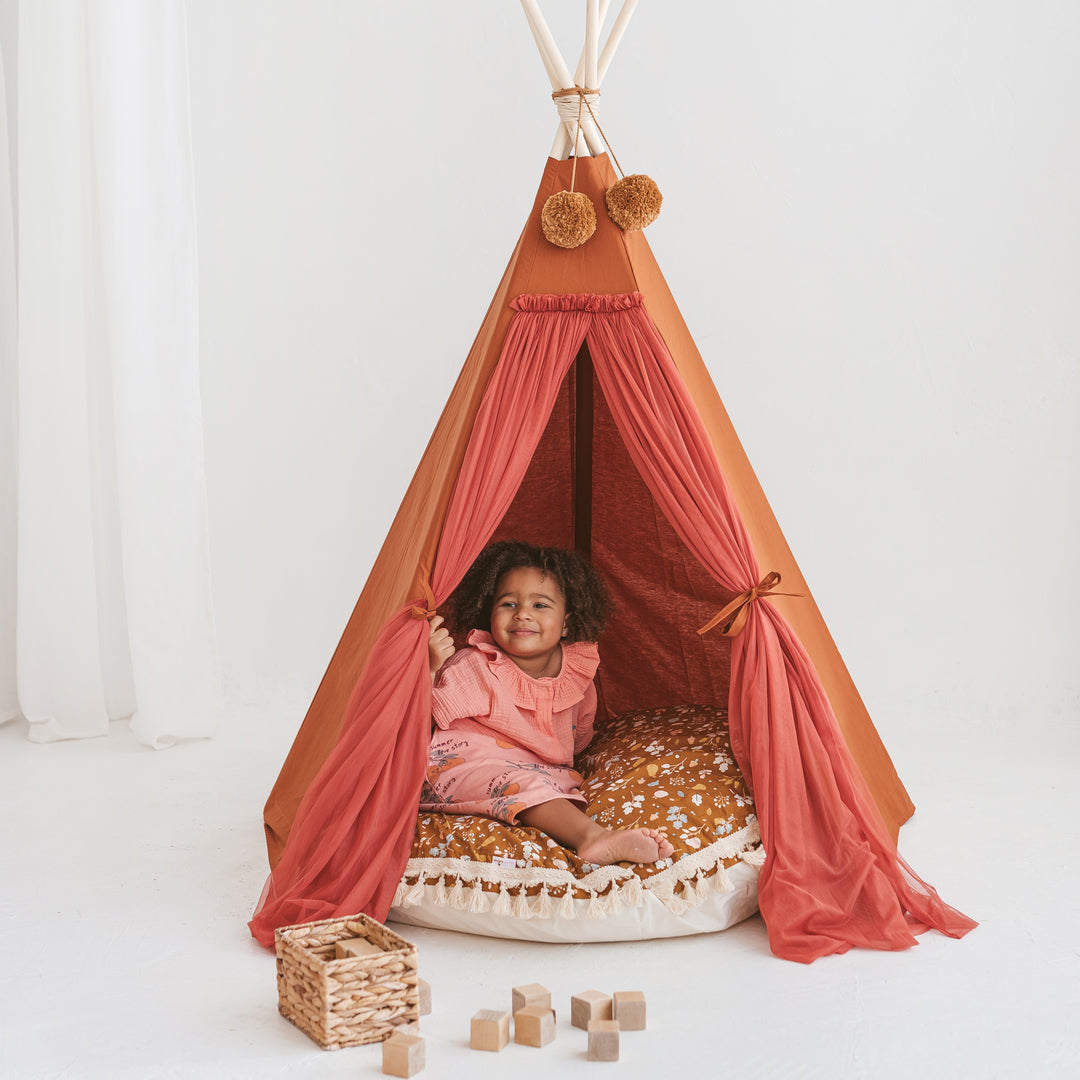 MINICAMP Fairy Play Teepee in Cognac