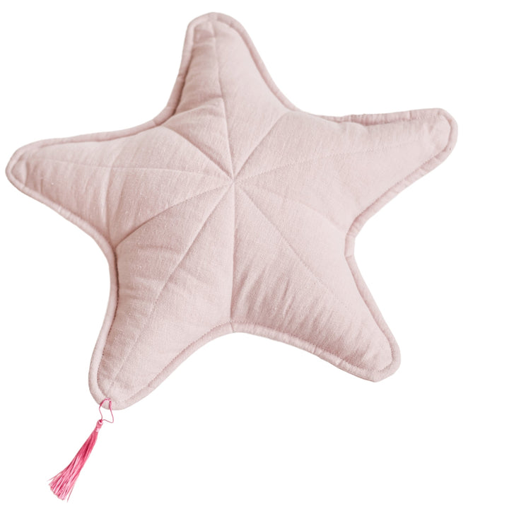 MINICAMP Rose Linen Sea Star Cushion