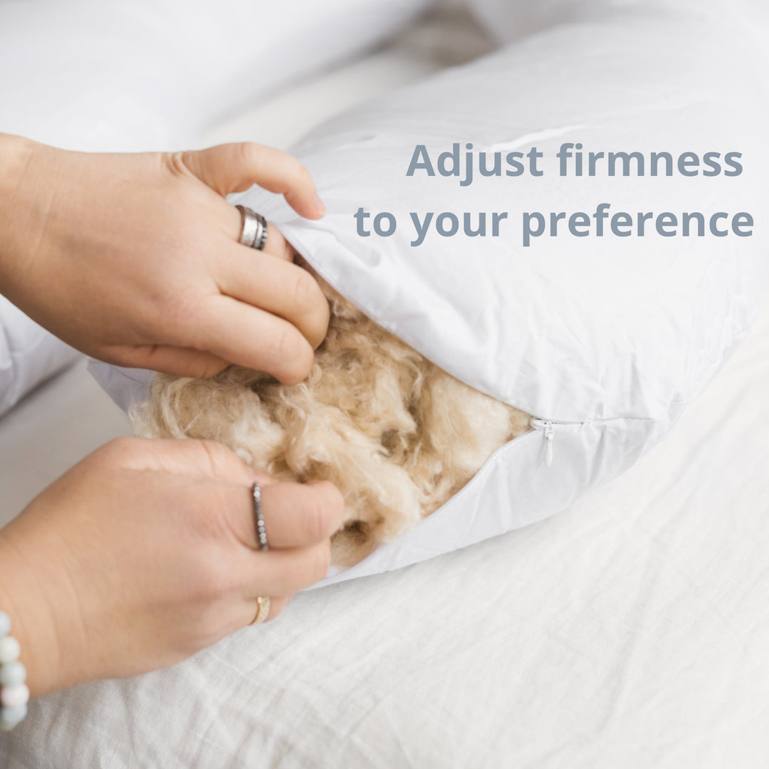 MINICAMP U-shaped pillow range, sateen cotton cover, additional view