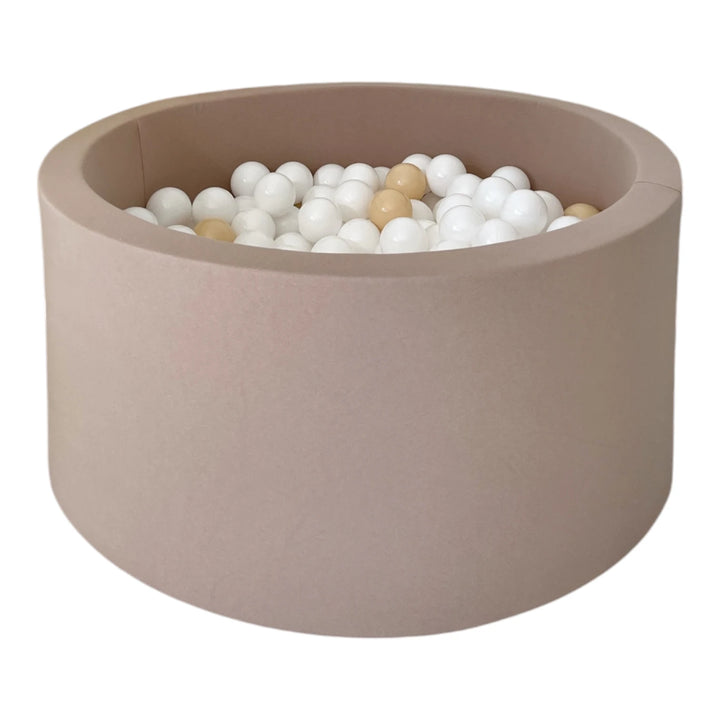 Monio for Kids Beige Cotton Round Ball Pit