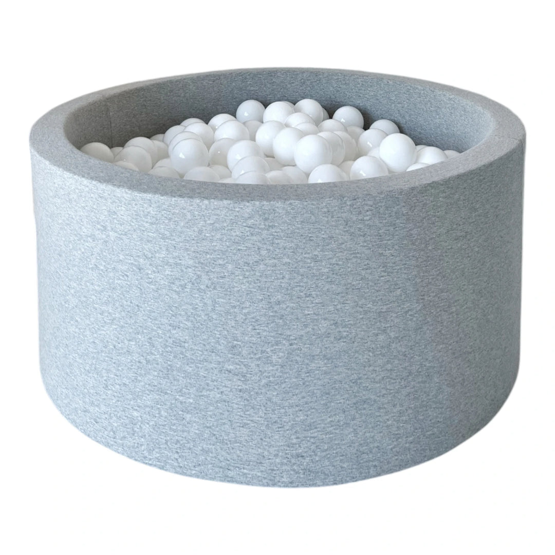 Monio for Kids Light Grey Cotton Round Ball Pit