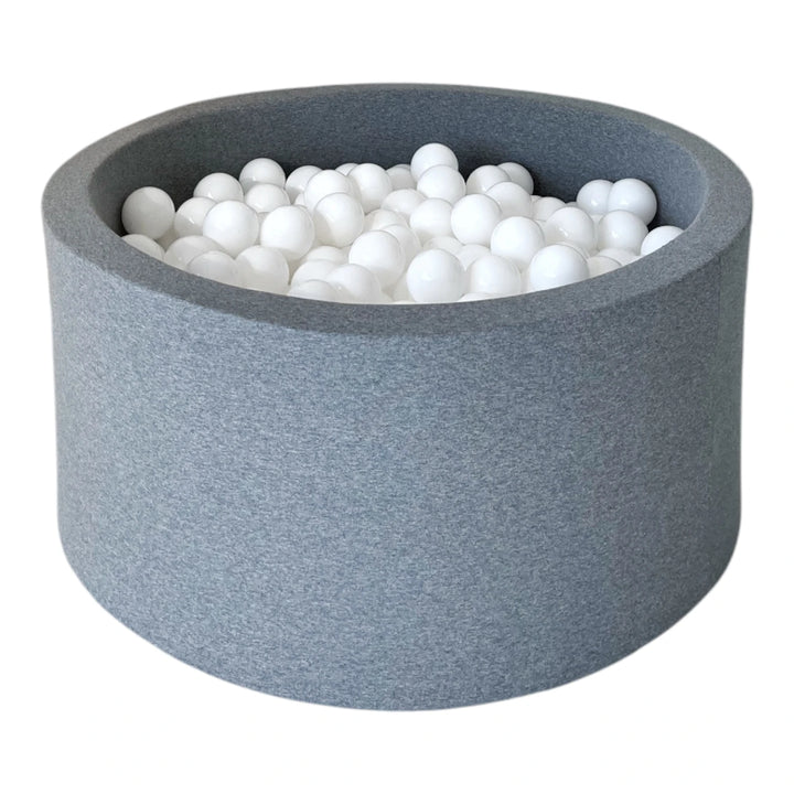 Monio for Kids Dark Grey Cotton Round Ball Pit