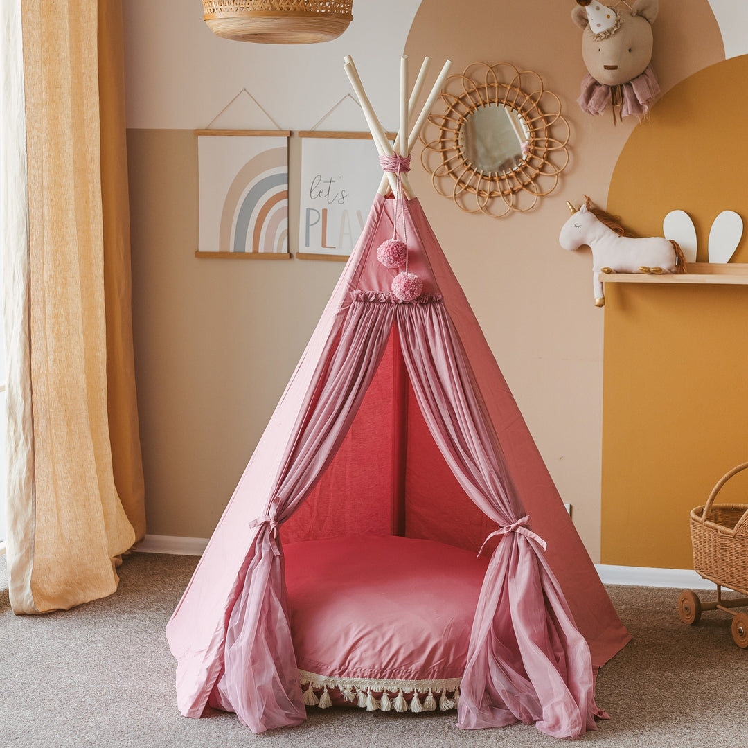 MINICAMP Fairy Play Teepee in Rose