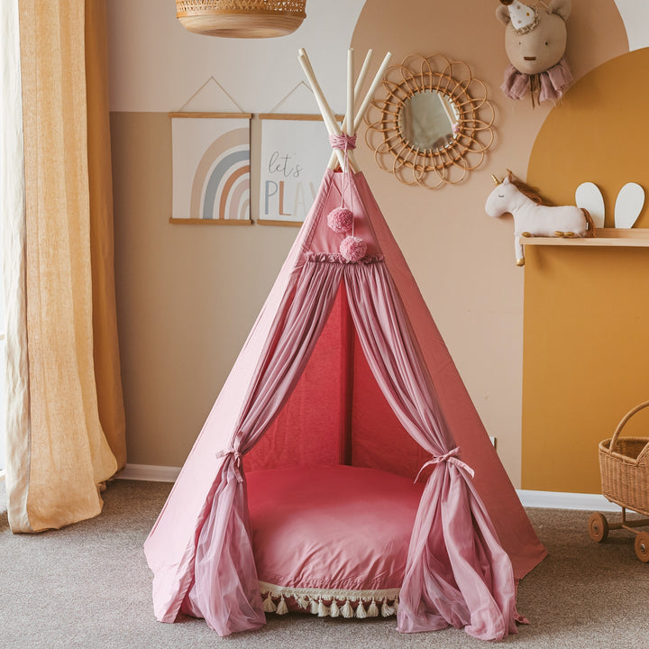 MINICAMP Fairy Play Teepee in Rose