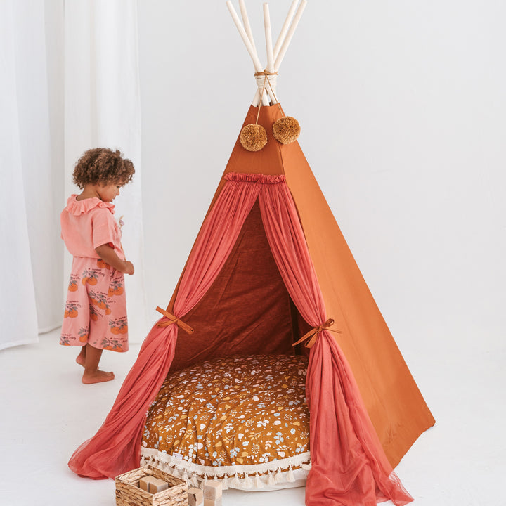 MINICAMP Fairy Play Teepee in Cognac