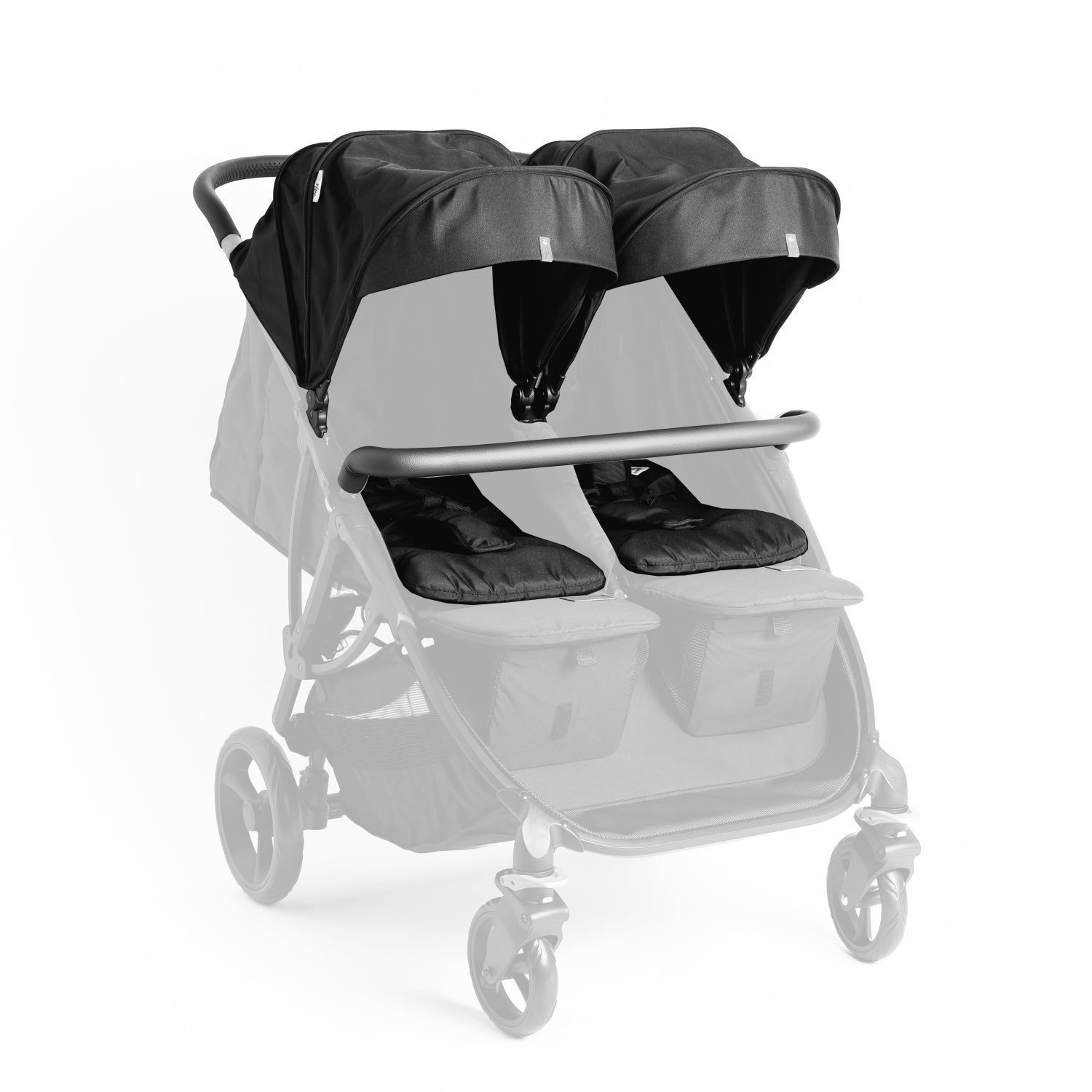 Roma Gemini 2 Colour Pack in Jet Black, hood pack