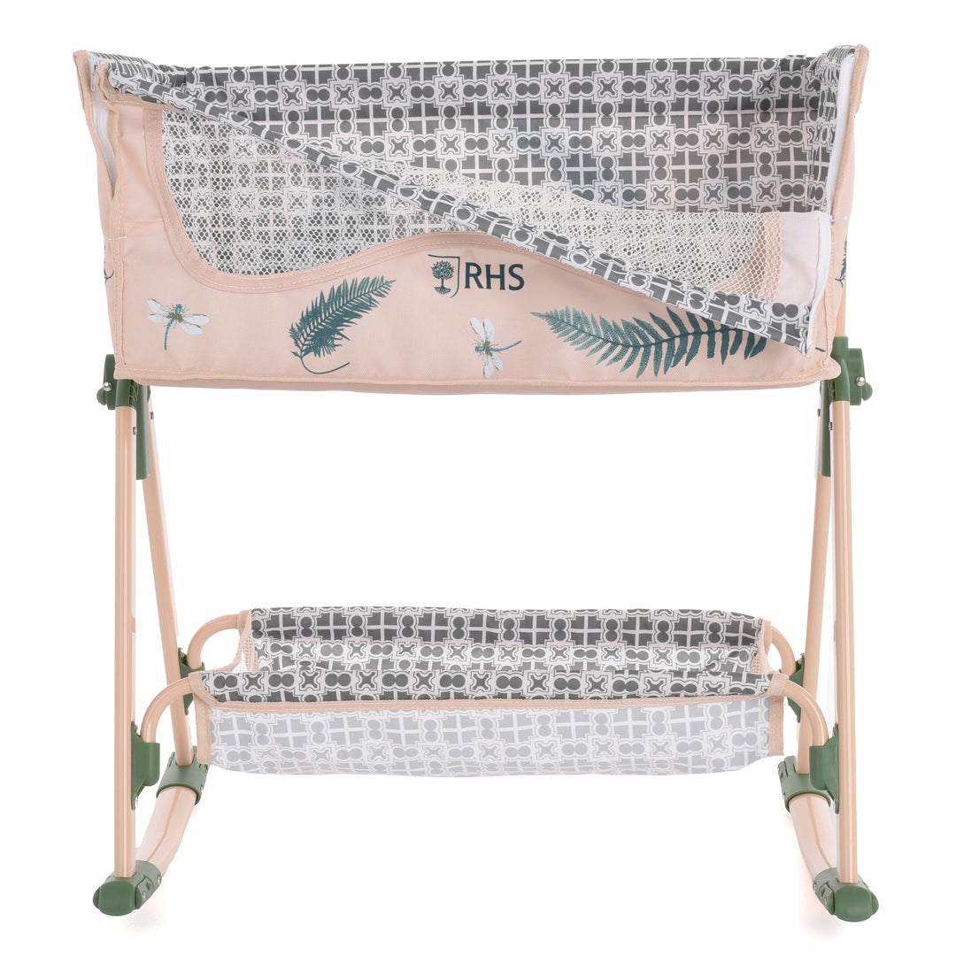 Roma RHS Bedside Crib - Fern - detail photo