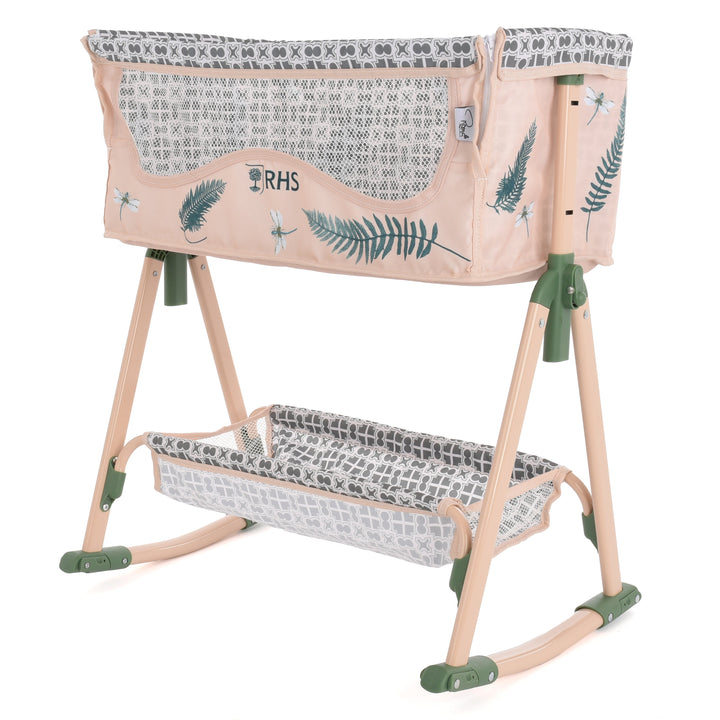 Roma RHS Bedside Crib - Fern - detail photo