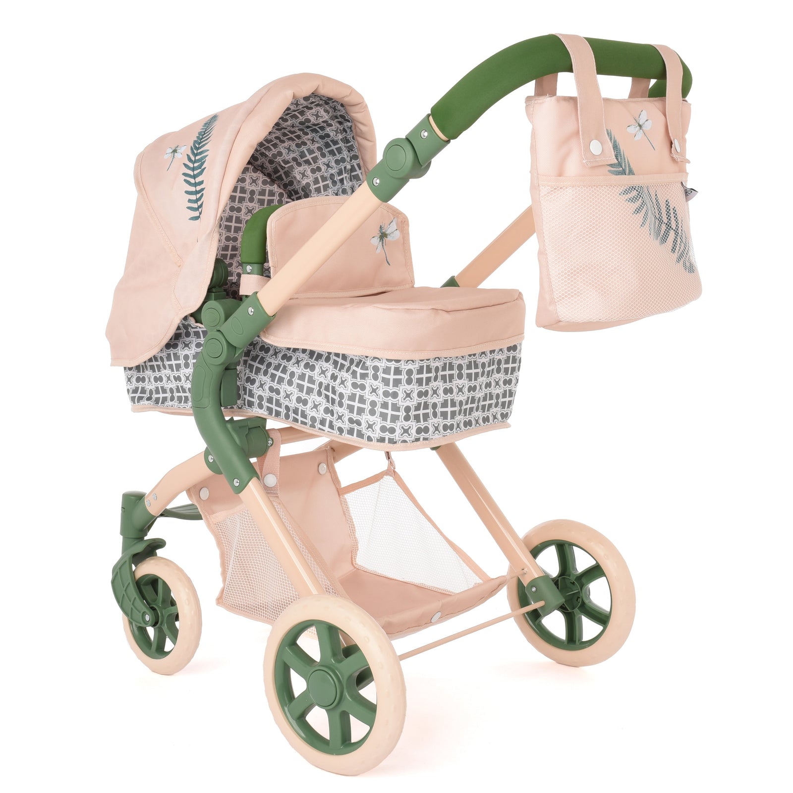 Roma RHS Single Dolls Pram - Fern - main product photo