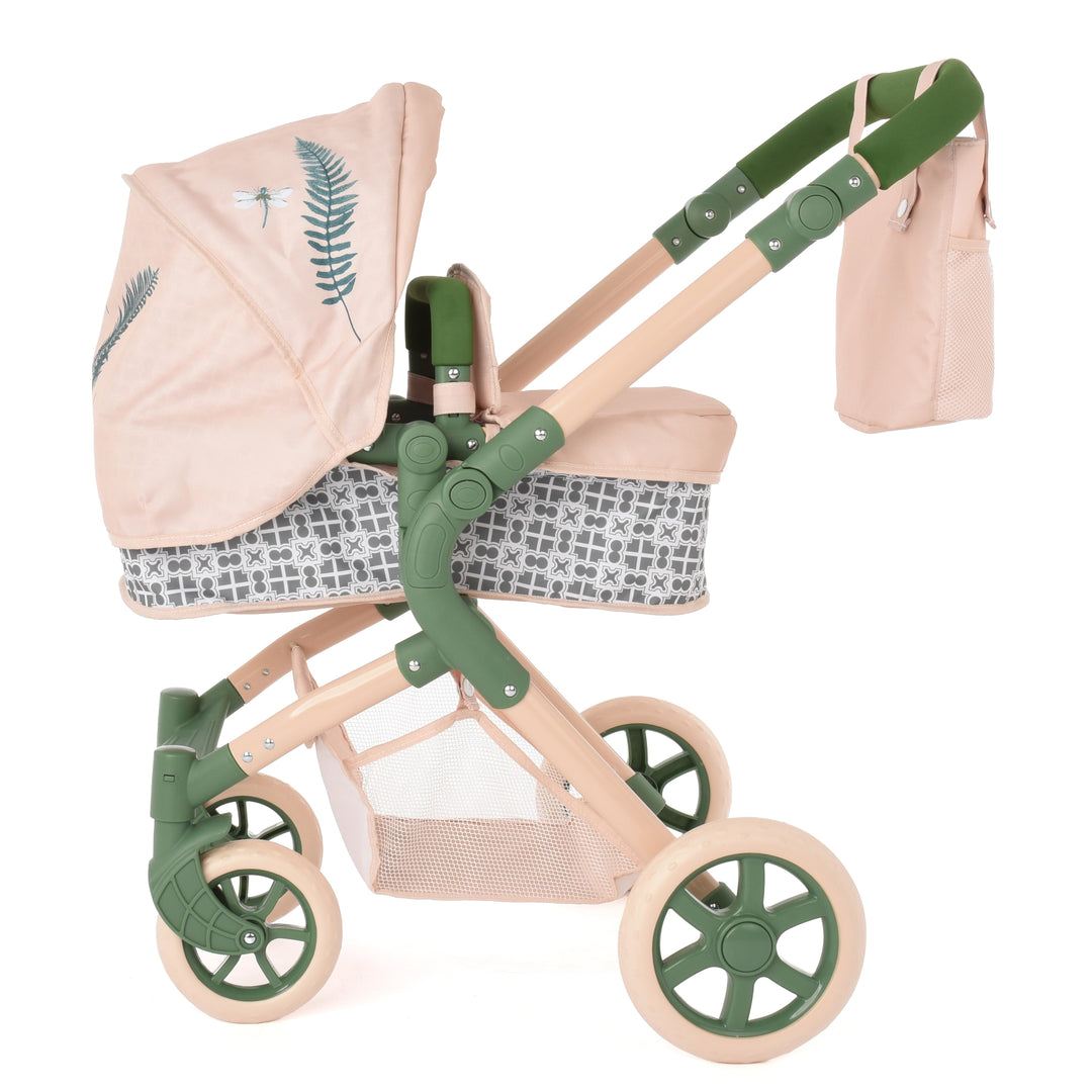 Roma RHS Single Dolls Pram - Fern - detail photo
