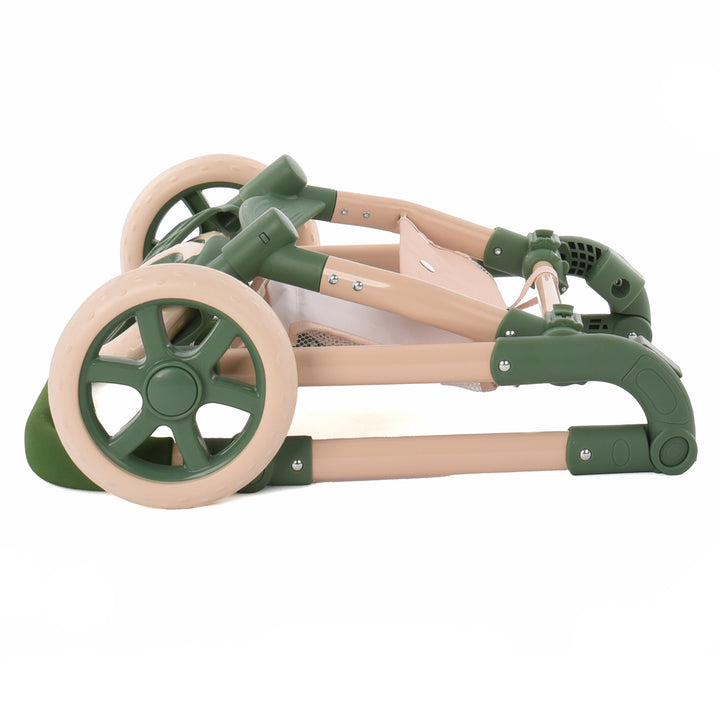 Roma RHS Single Dolls Pram - Fern - detail photo