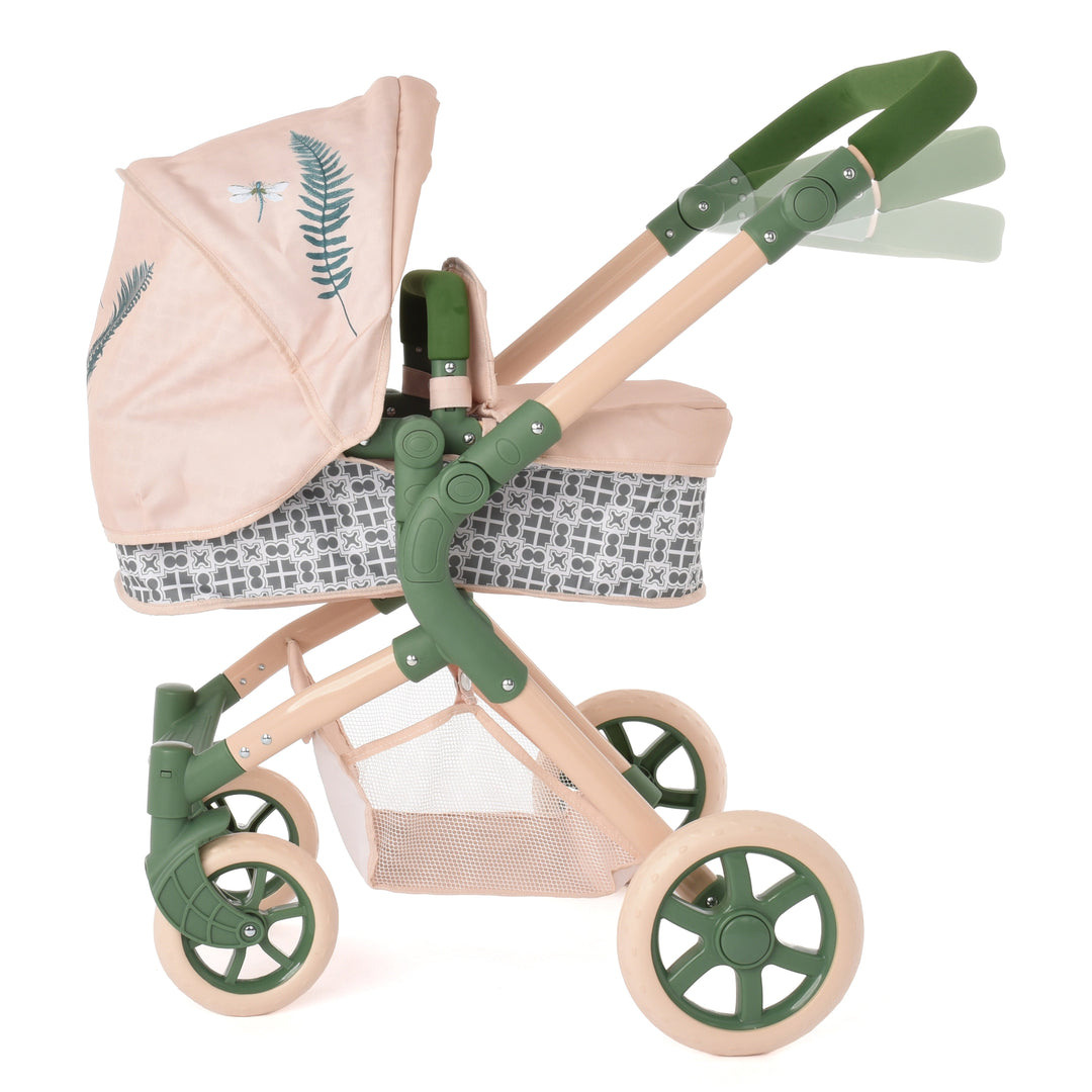 Roma RHS Single Dolls Pram - Fern - detail photo