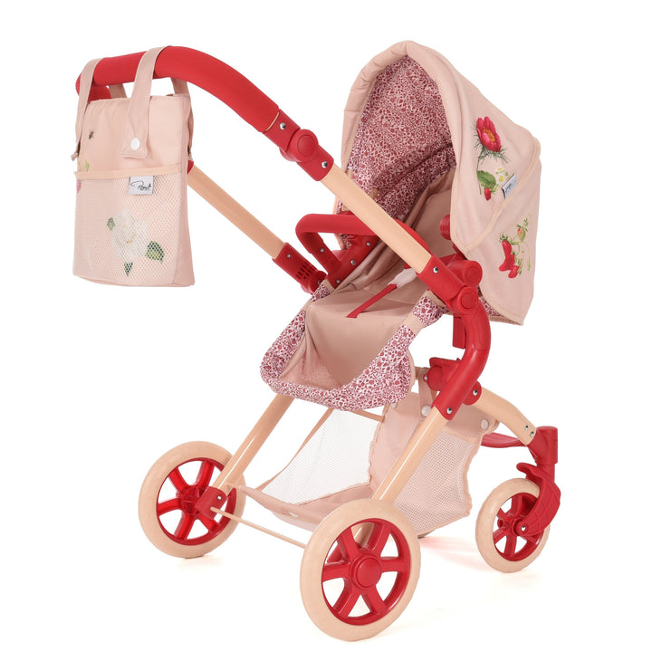 Roma RHS Single Dolls Pram - Flora - detail photo