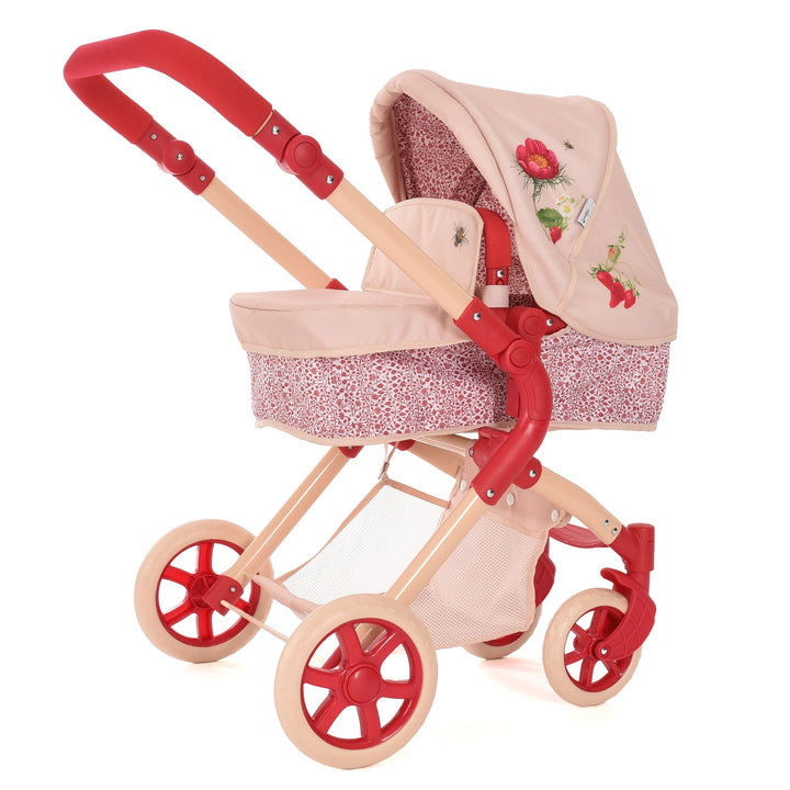 Roma RHS Single Dolls Pram - Flora - detail photo
