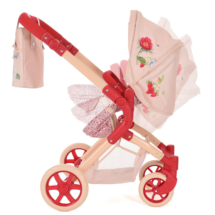 Roma RHS Single Dolls Pram - Flora - detail photo