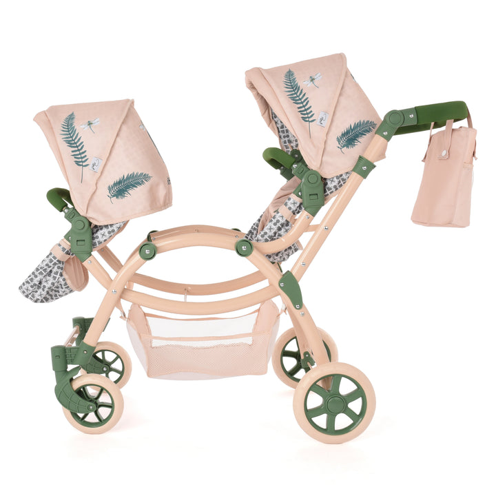 Roma RHS Twin Dolls Pram - Fern - detail photo