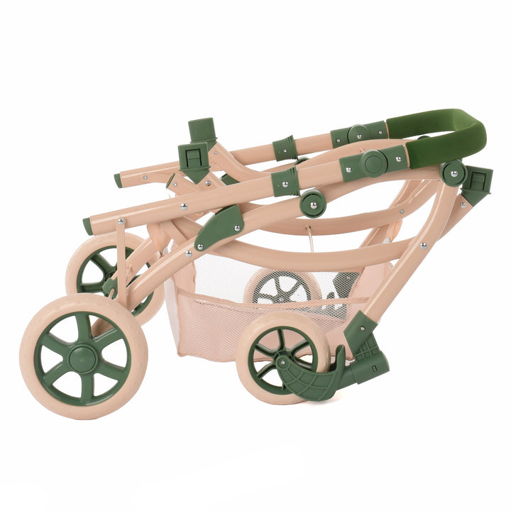 Roma RHS Twin Dolls Pram - Fern - detail photo