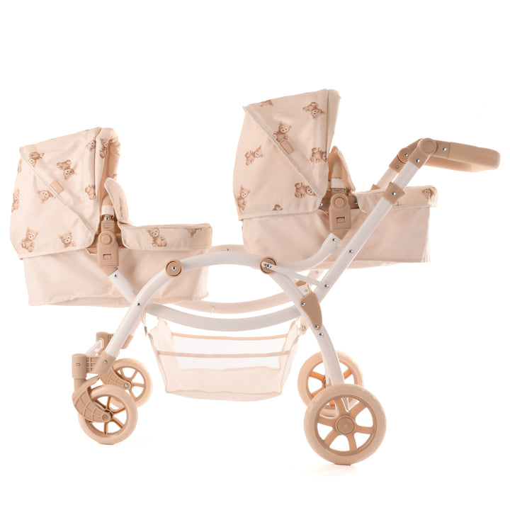 Roma Teddy Twin Dolls Pram - main product view