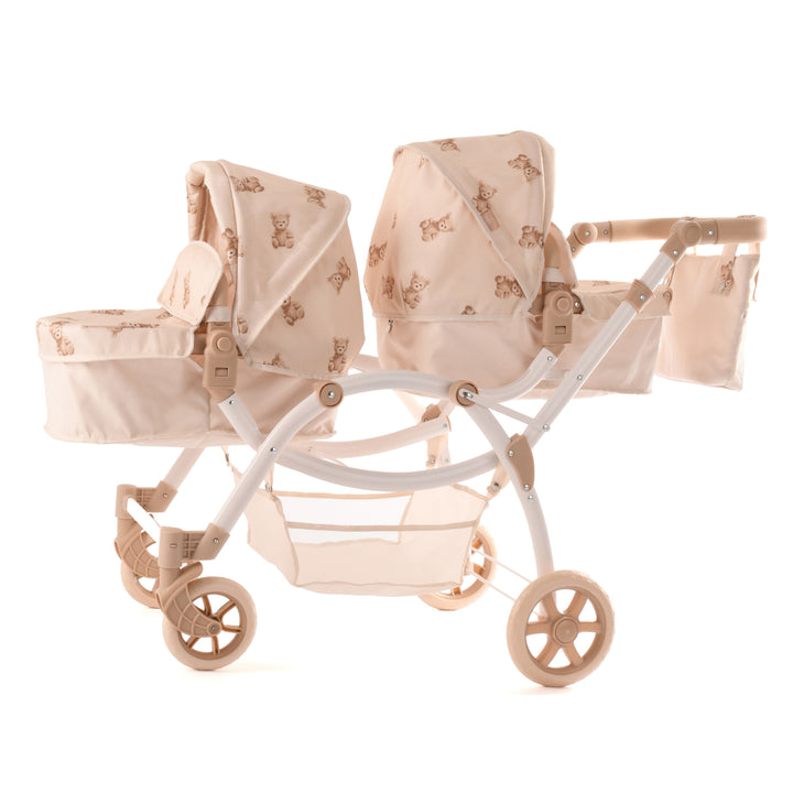 Roma Teddy Twin Dolls Pram - detail view 6