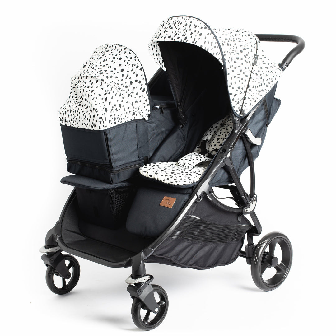 Roma Gemini Base with Colour Pack - Dalmatian, carrycot configuration 1