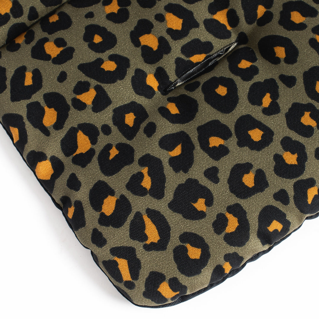 Roma Gemini 2 double pushchair in Khaki Leopard, additional liner view
