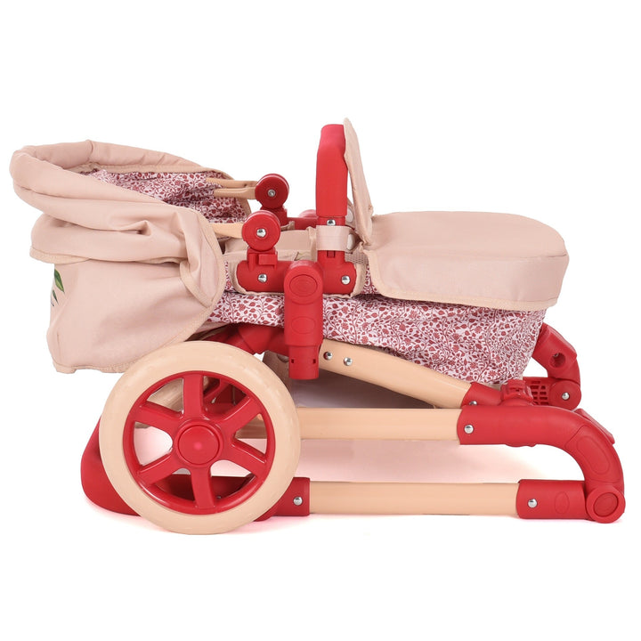 Roma RHS Single Dolls Pram - Flora - detail photo