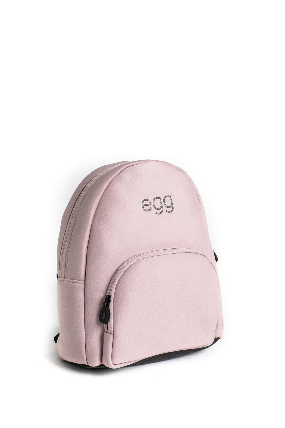 Roma Egg® Dolls Pram Bag in Hush Violet, three-quarter side view of the backpack