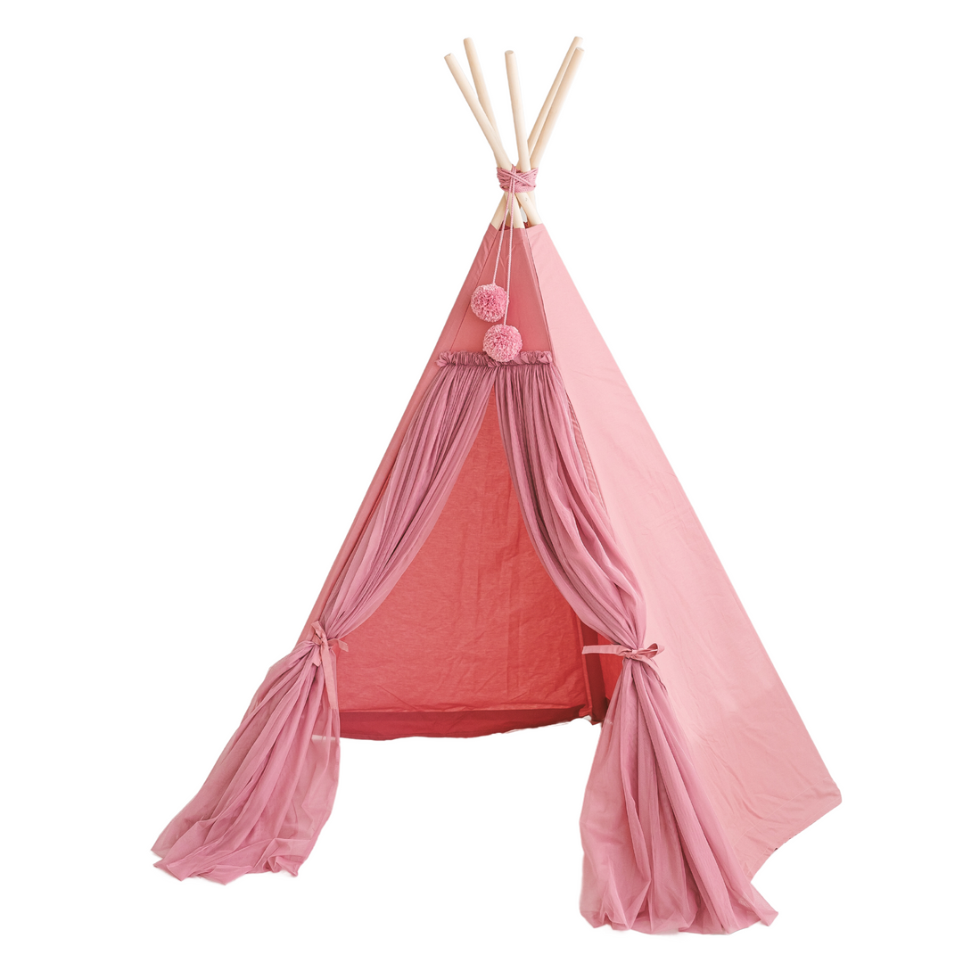 MINICAMP Fairy Play Teepee in Rose