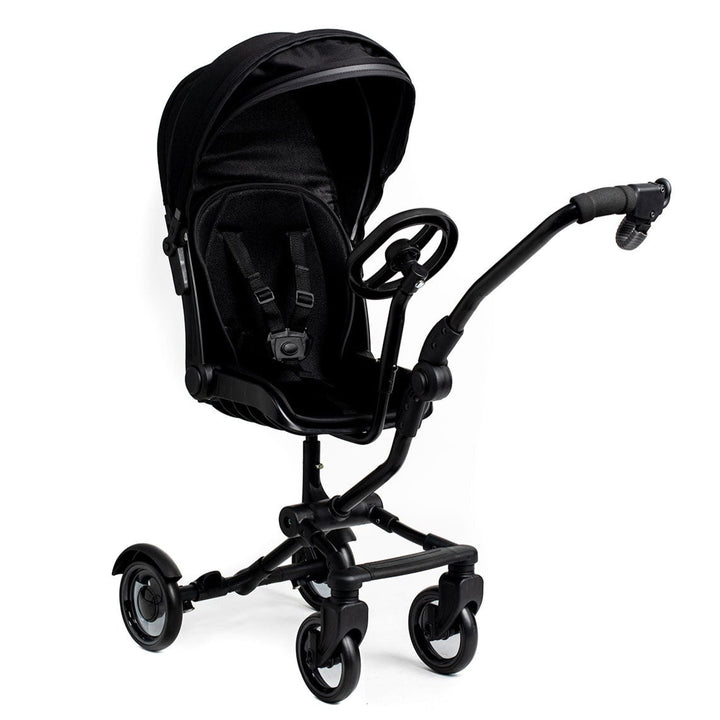 Roma Side Rider buggy board, seat and steering wheel detail