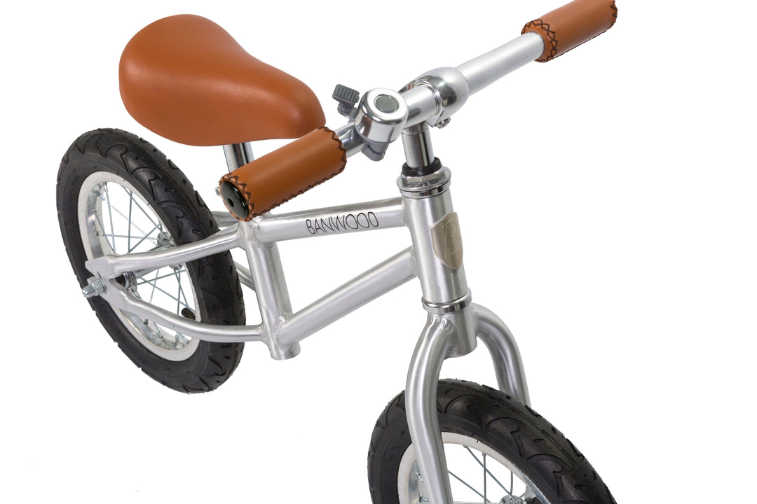 Banwood First Go Balance Bike - Chrome Balance Bike Banwood 