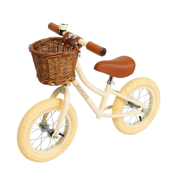 Banwood First Go Balance Bike - Cream Balance Bike Banwood 