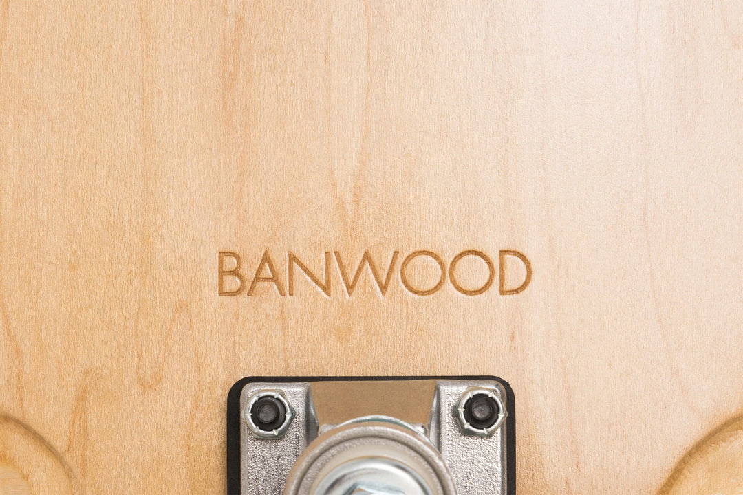 Banwood Red Skateboard Skateboard Banwood 